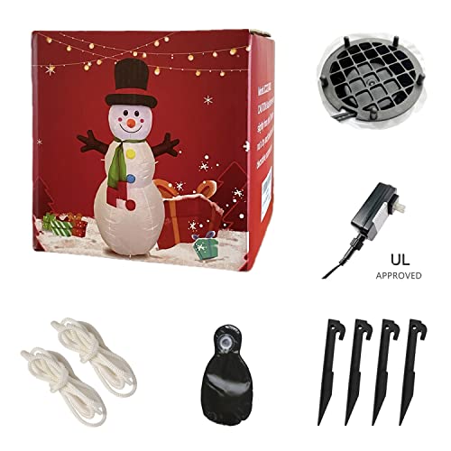 5 FT Inflatable Snowman with LED Lights V73441
