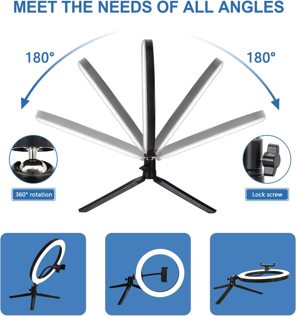 18 Ring Light with Tripod Stand and Phone Holder L674464