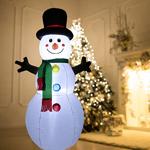 5 FT Inflatable Snowman with LED Lights V73441