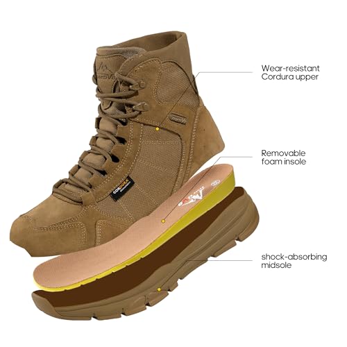 Lightweight Military Tactical Work Boots B50312
