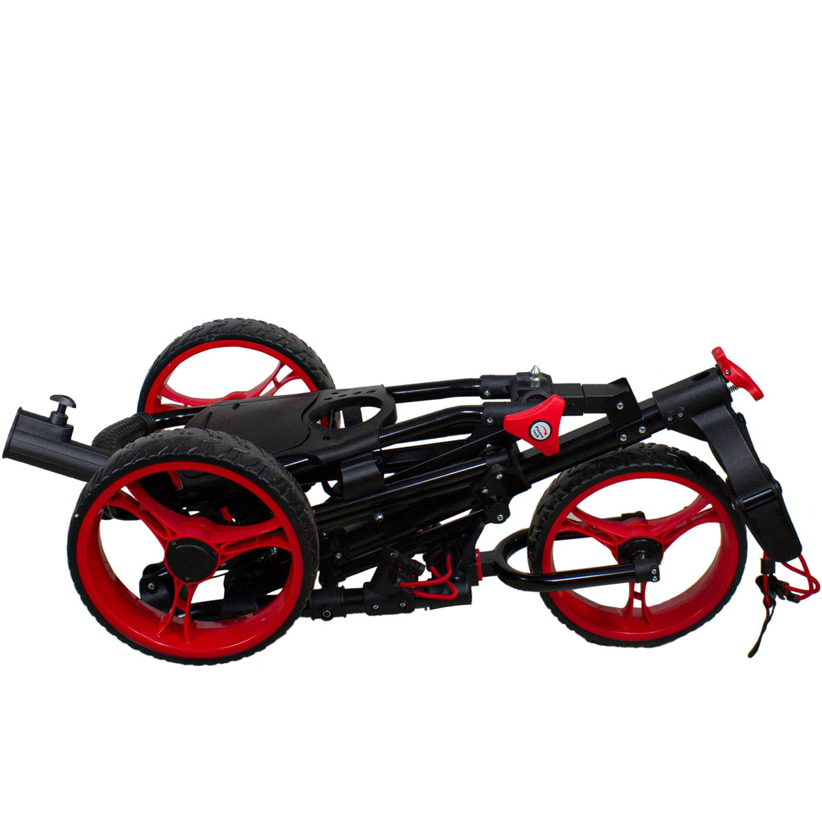 48x22 Black and Red 3 Wheel Golf Push Cart M321428
