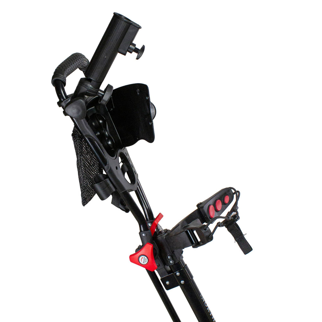 48x22 Black and Red 3 Wheel Golf Push Cart M321428