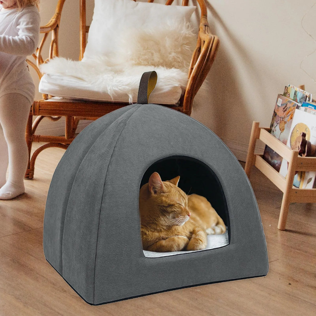 Gray Cat Nest Tent S50878