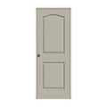 24 in. x 80 in. Desert Sand Right-Hand Solid Core Molded Composite MDF Single Prehung Interior Door N2066