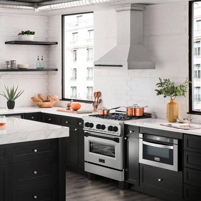 30 in. 400 CFM Wall Mount Range Hood Q798