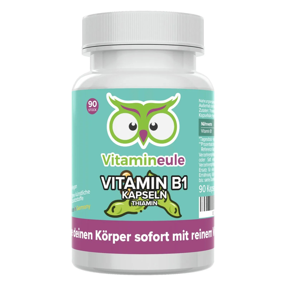 B1 Thiamine 200 mg Capsules B9896