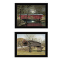 Black Frame 2-Piece Vignette Y896
