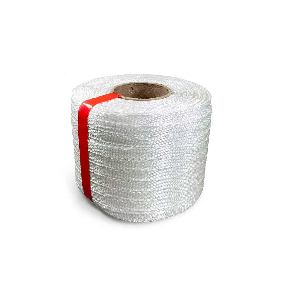 1/2" Heavy Duty Woven Cord Strapping, 1500' Length, 650 lb. Break Strength, Pack of 2 O18845