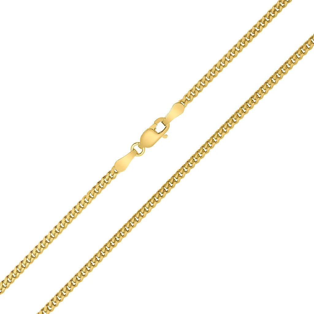 22 Inch Yellow Gold Figaro Chain with Lobster Clasp N138473
