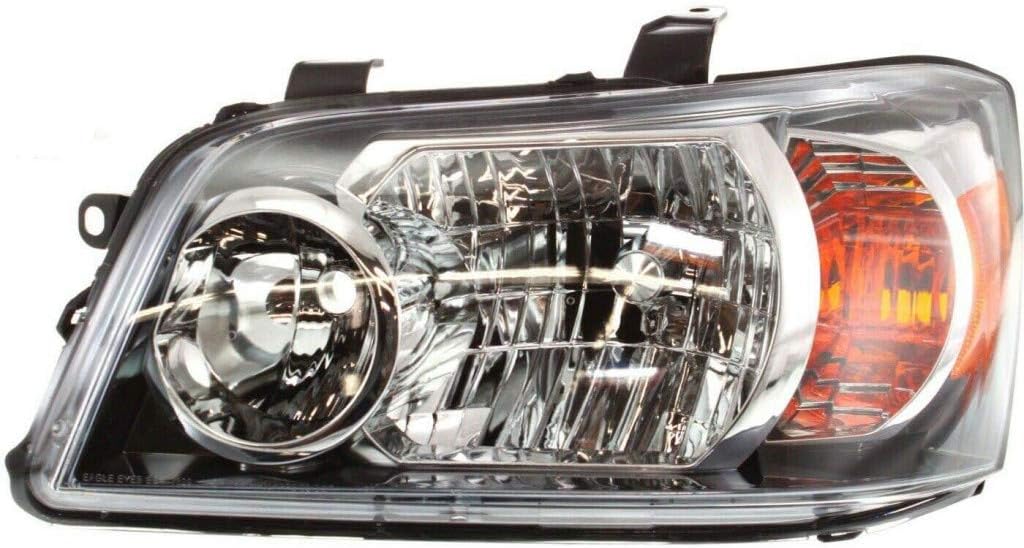 Passenger Side Head Light Assembly with Bulbs for 2004-2006 Toyota Highlander V24807