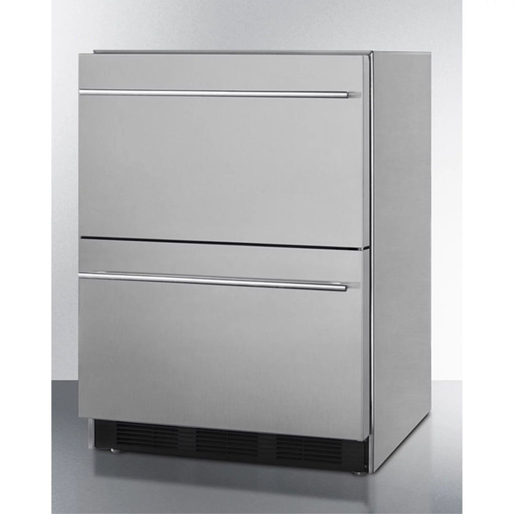Two-Drawer Auto Defrost All-Refrigerator in Stainless Steel K862