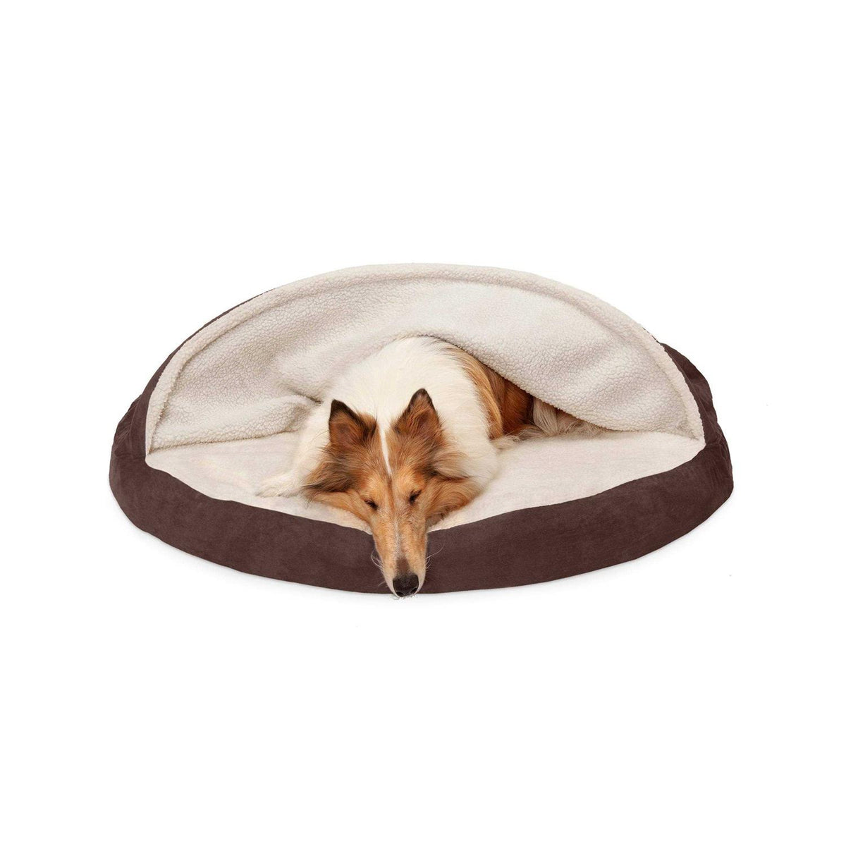 Faux Sheepskin Orthopedic Pet Dog Bed L3118