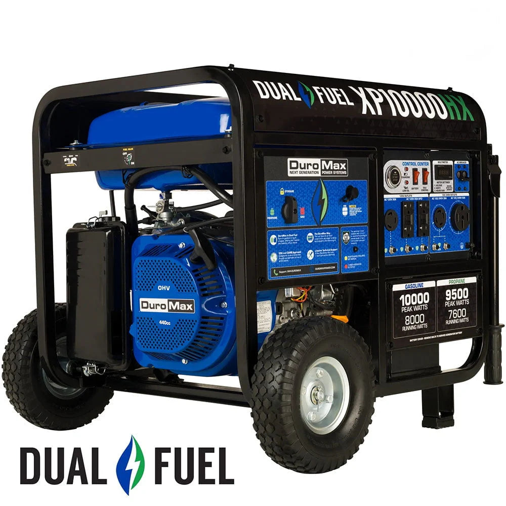 10,000 Watt Dual Fuel Portable Generator Z6220