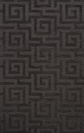 Ash Squares Maze 4' x 6' Rectangle Area Rug G558