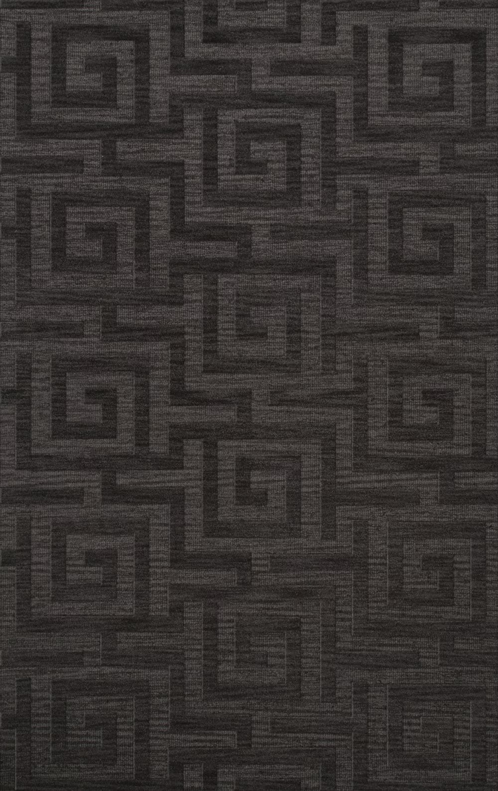 Ash Squares Maze 4' x 6' Rectangle Area Rug G558