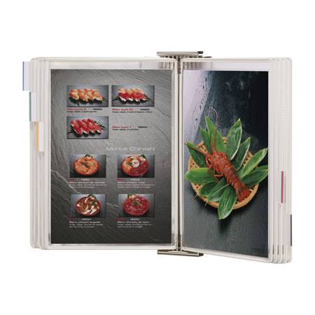 White Wall Reference System with 10 Display Pockets - 20 Sheet Capacity J900327