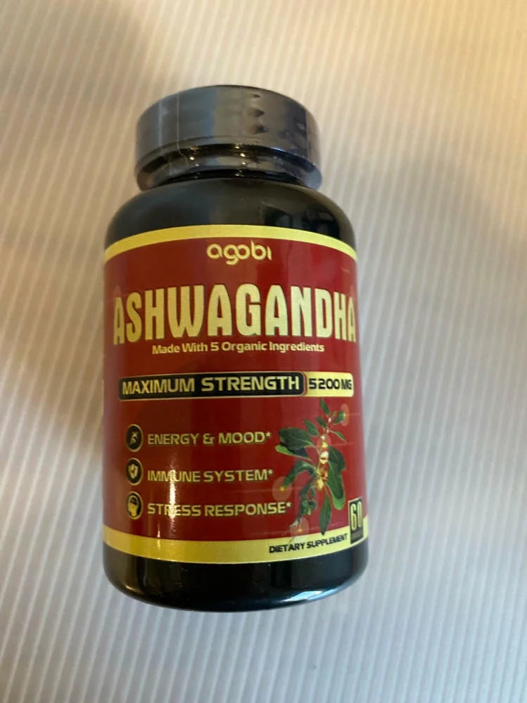 High Concentrated Ashwagandha Capsules 120 Count Y22391
