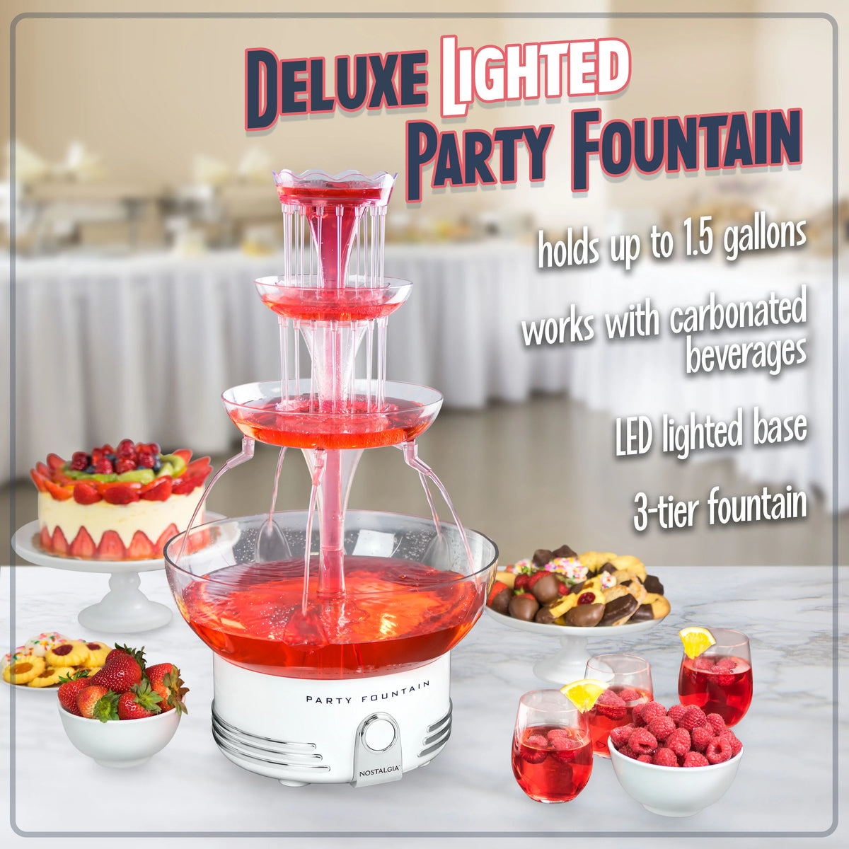 Lighted Party Fountain U2621