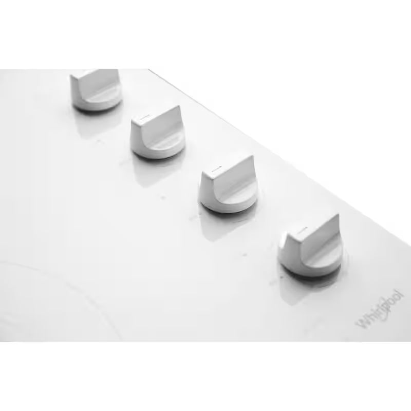 White 4 Element Radiant Electric Ceramic Glass Cooktop M7869