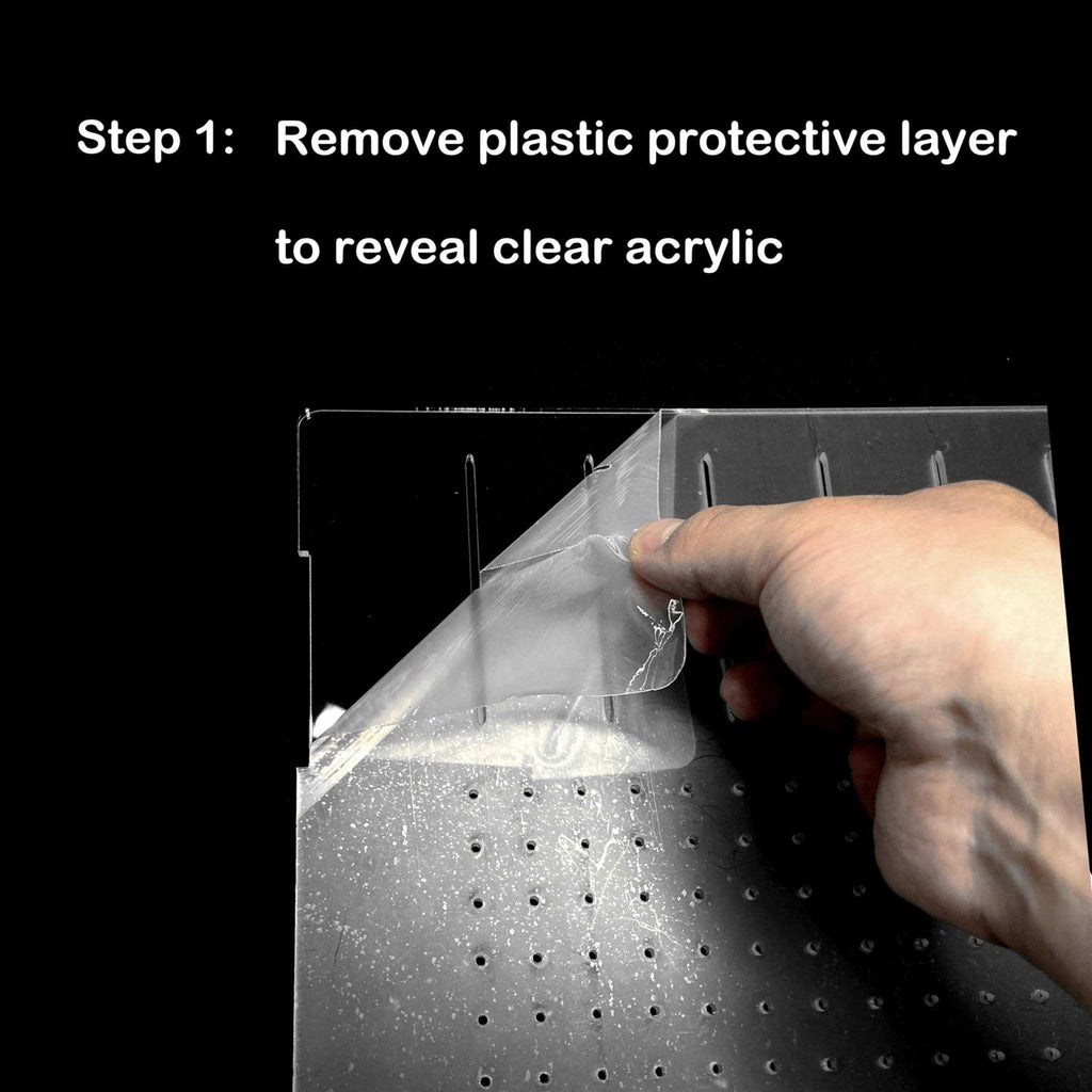 Acrylic Aquarium Divider Kit with Suction Cups B434715