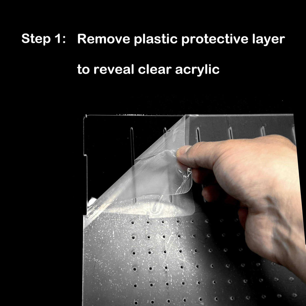 Acrylic Aquarium Divider Kit with Suction Cups B434715