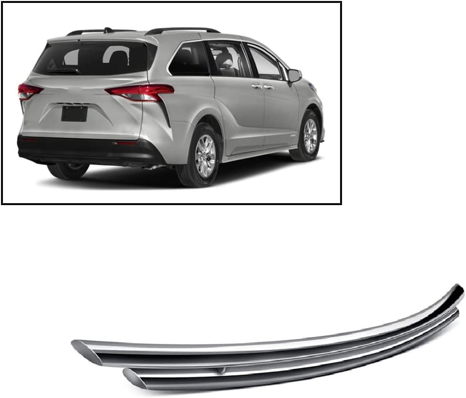 Black Horse Double Layer Stainless Steel Rear Bumper Guard Protector C997