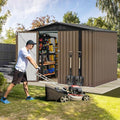 8'x6' Metal Outdoor Storage Shed I50570