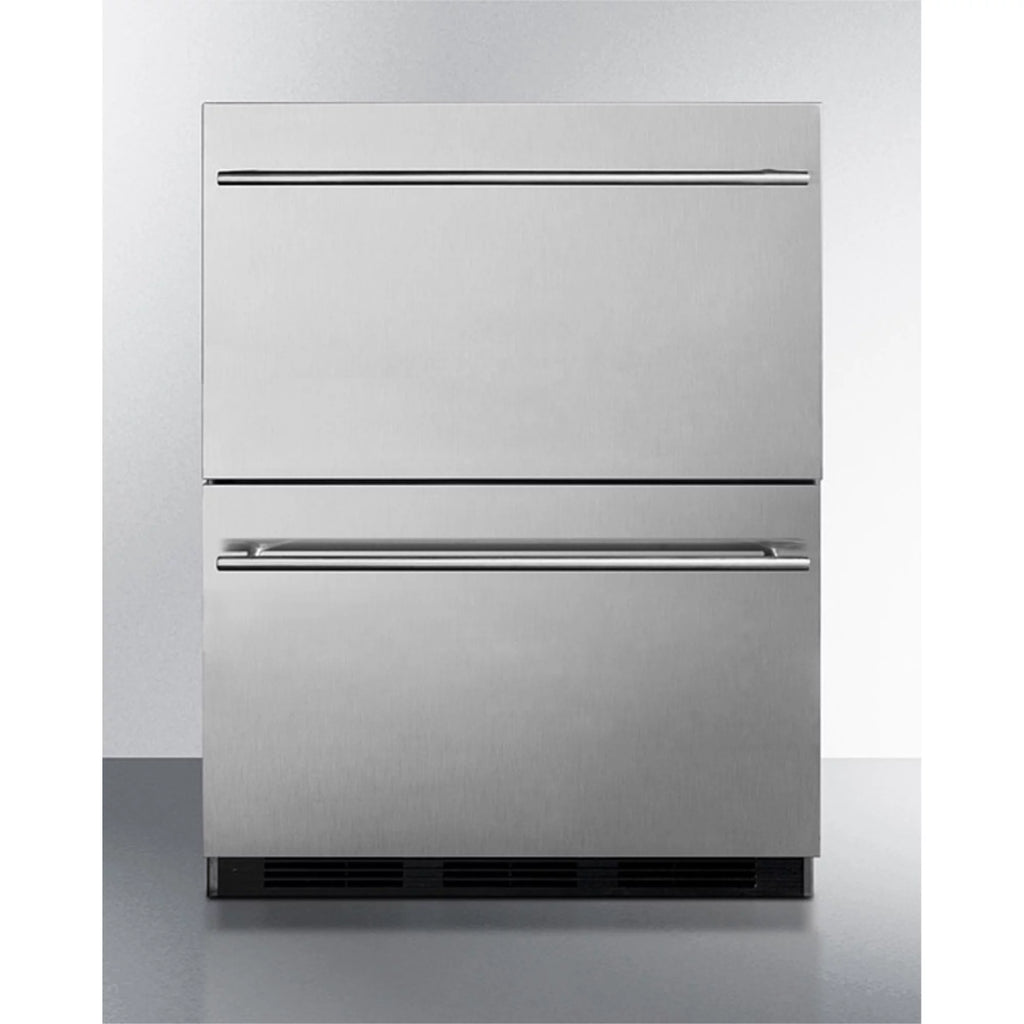 Two-Drawer Auto Defrost All-Refrigerator in Stainless Steel K862