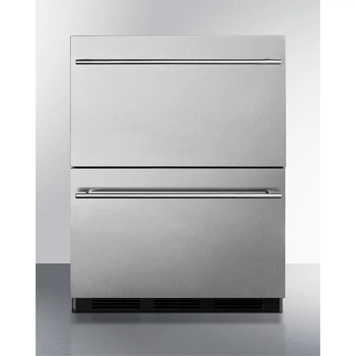 Two-Drawer Auto Defrost All-Refrigerator in Stainless Steel K862