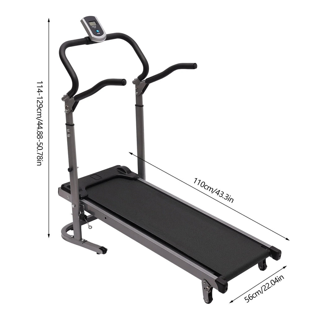 Folding Treadmill with Incline LED Display O798