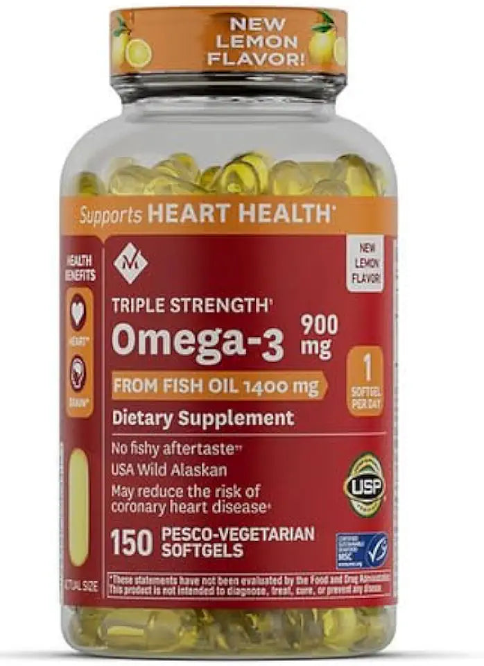 Triple Strength Fish Oil Softgels 150 ct X243