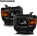 Halogen Headlight Assembly Driver and Passenger Side F518