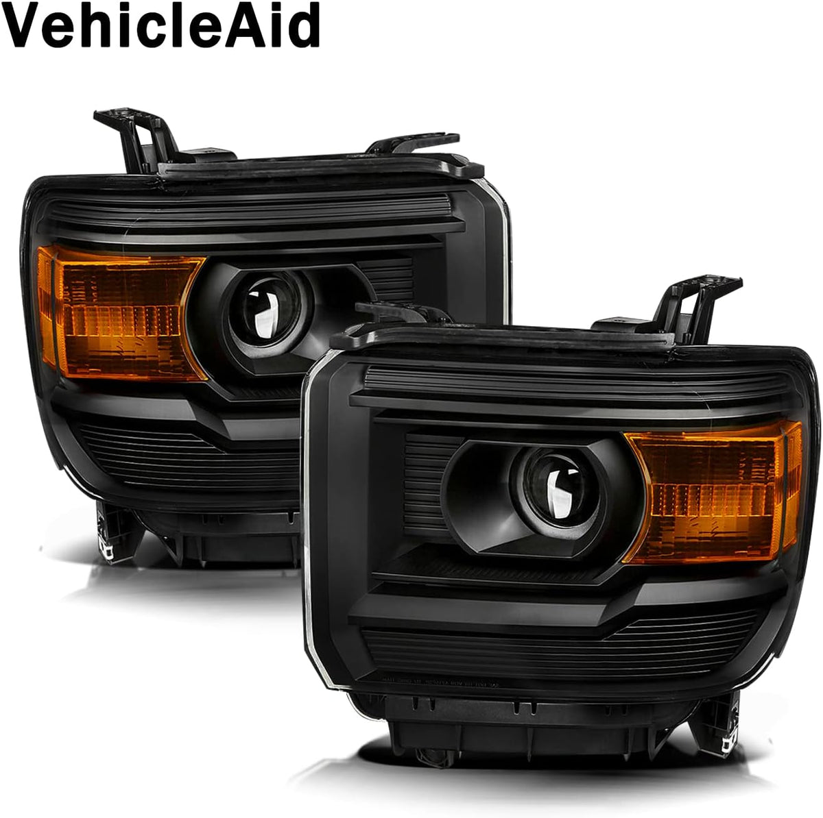 Halogen Headlight Assembly Driver and Passenger Side F518