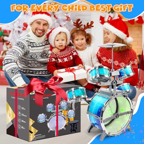 Kids Drum Set with 5 Pcs Drums E928