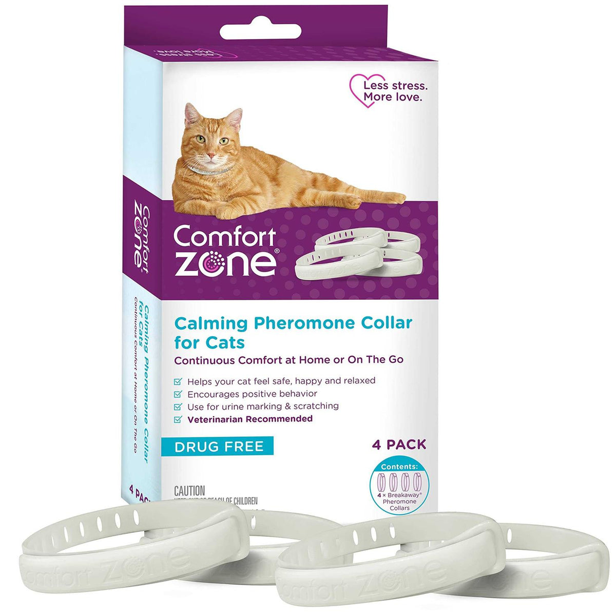 2 Pack Cat Calming Pheromone Collar V26804
