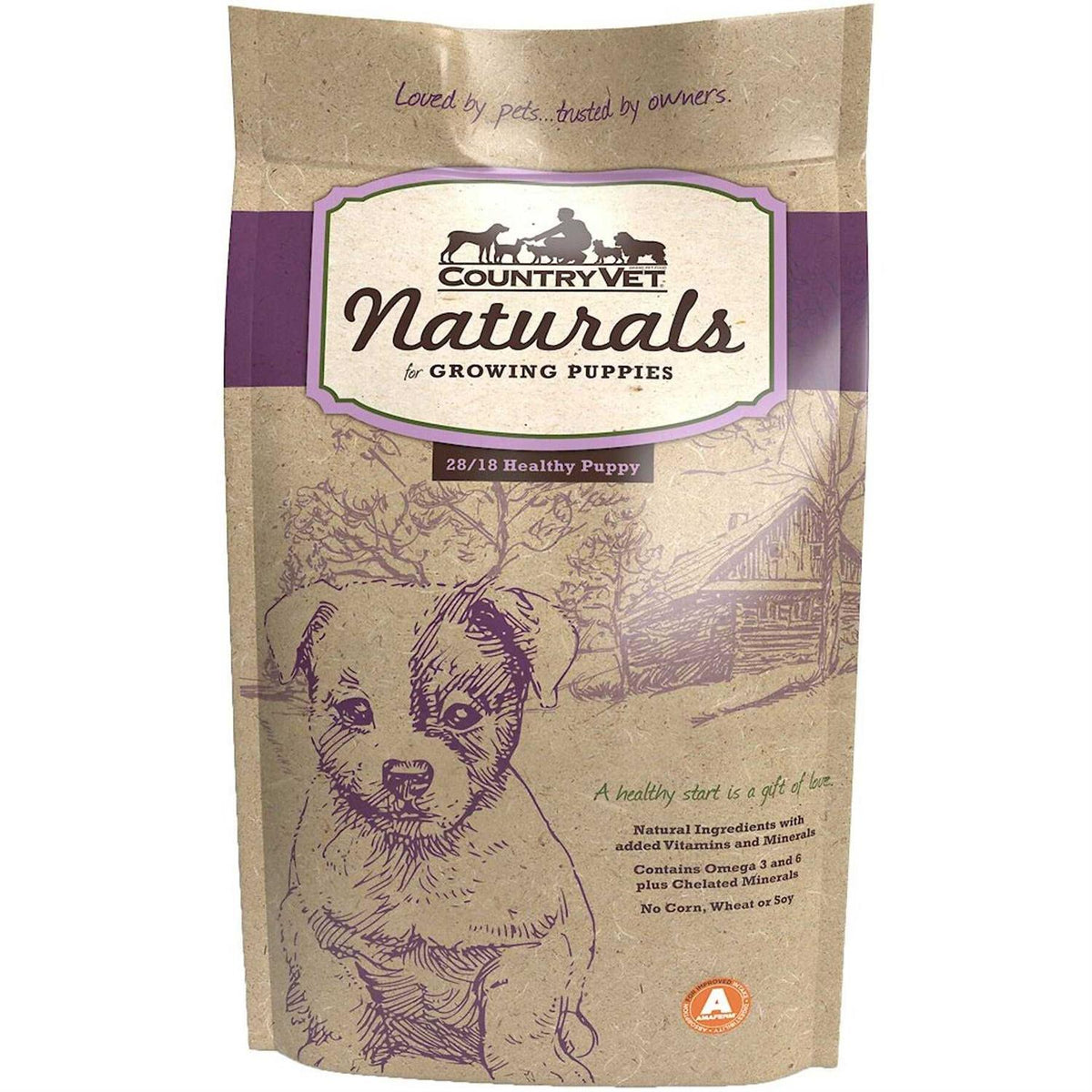 Probiotic Dry Dog Food for Growing Puppies 35lb I562