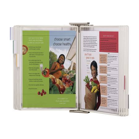 White Wall Reference System with 10 Display Pockets - 20 Sheet Capacity J900327