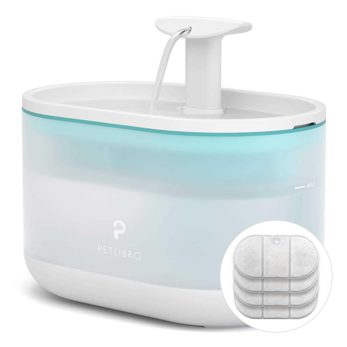 Cat Water Fountain 71oz/2.1L Ultra Quiet P6634