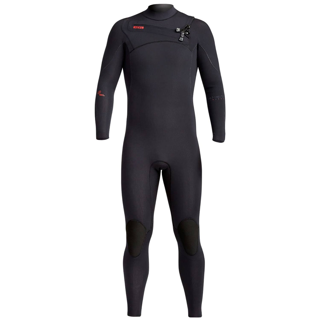 Black L Chest Zip Wetsuit G5418