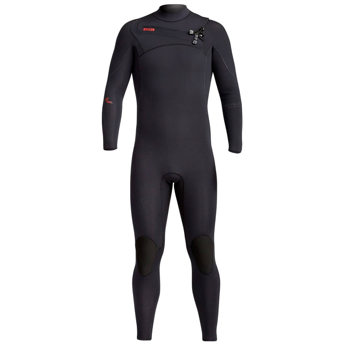 Black L Chest Zip Wetsuit G5418