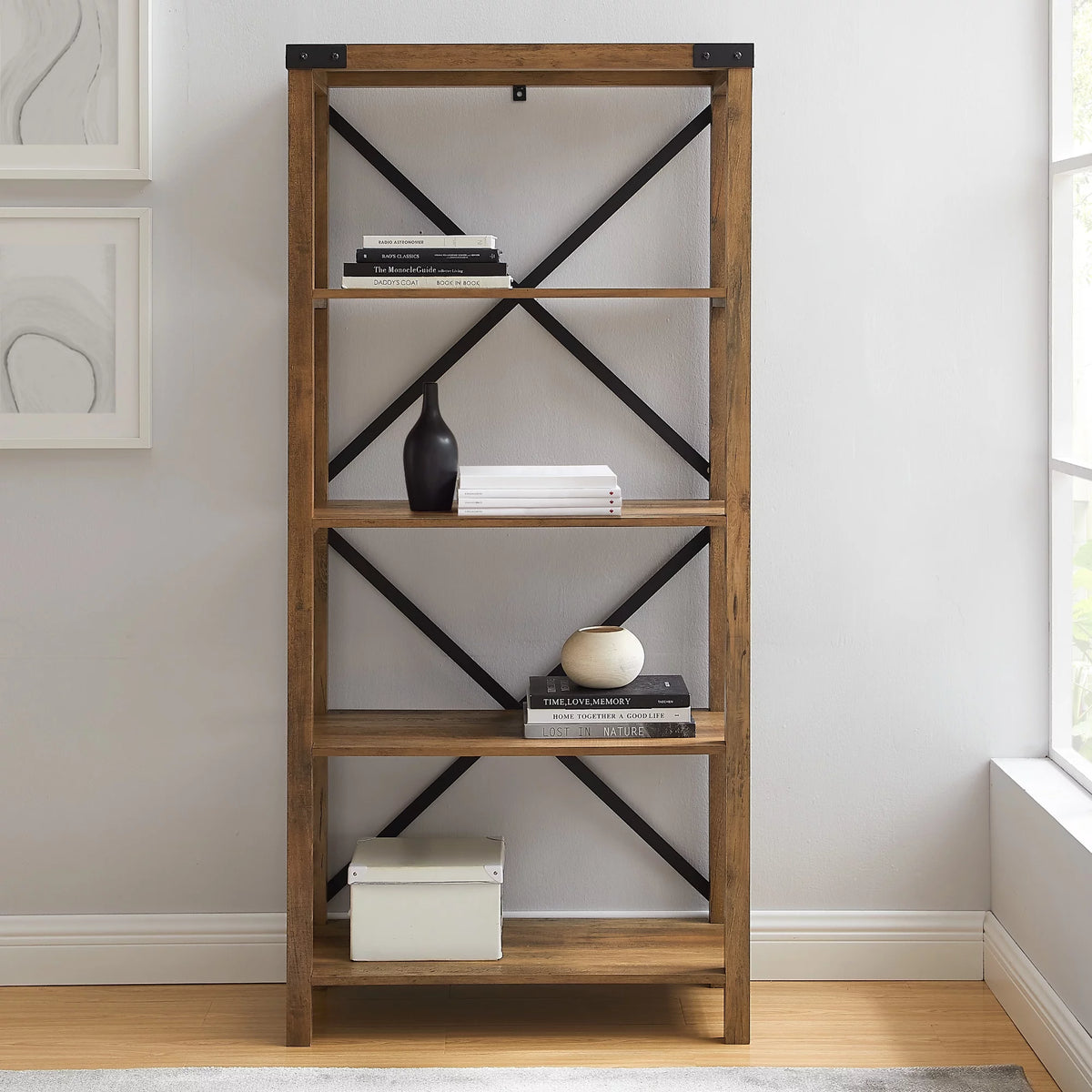 4-Shelf Bookshelf A957558