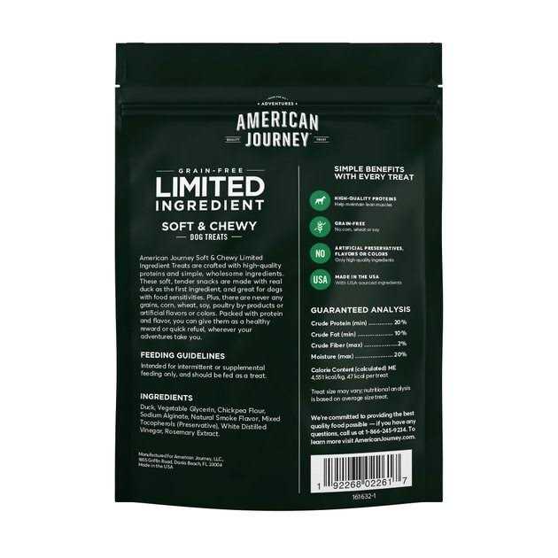 Limited Ingredient Grain-Free Soft & Chewy Dog Treats D600