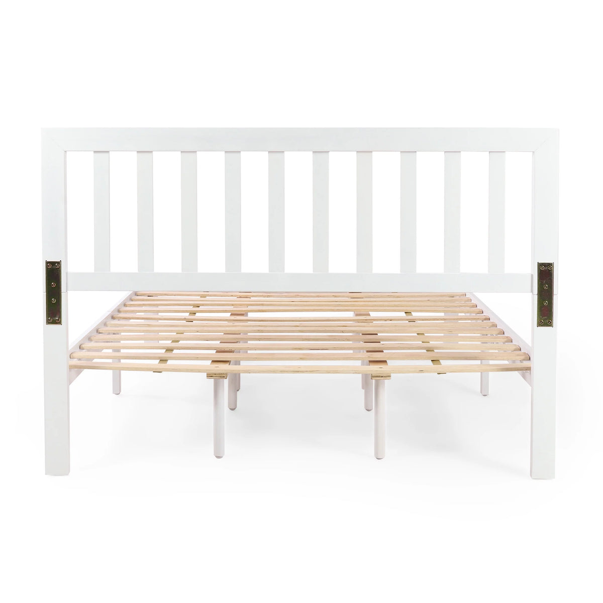 White Acacia Wood Queen Bed J571739