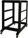 15U 19 inch Adjustable Cold Rolled Steel Server Rack M390