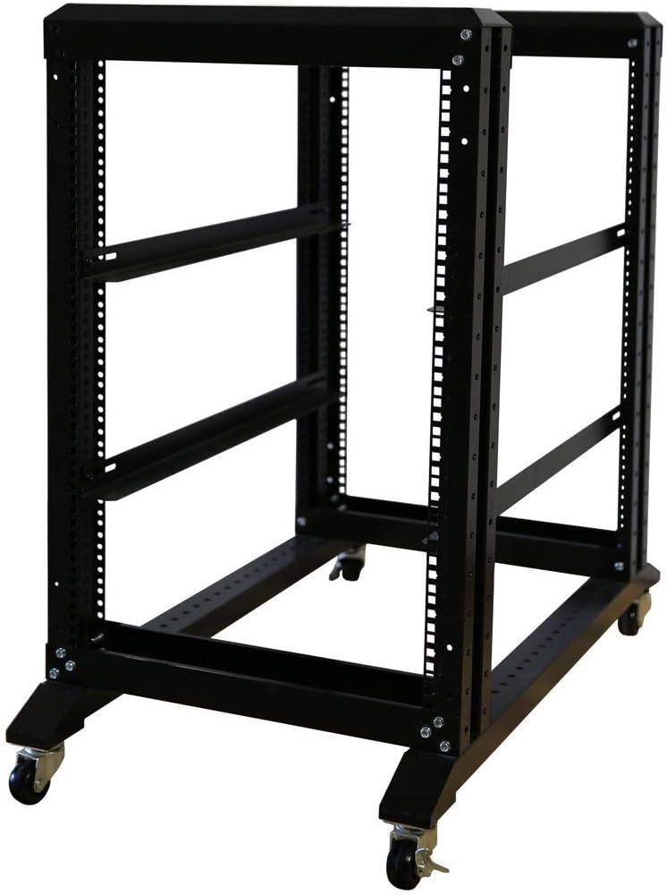 15U 19 inch Adjustable Cold Rolled Steel Server Rack M390