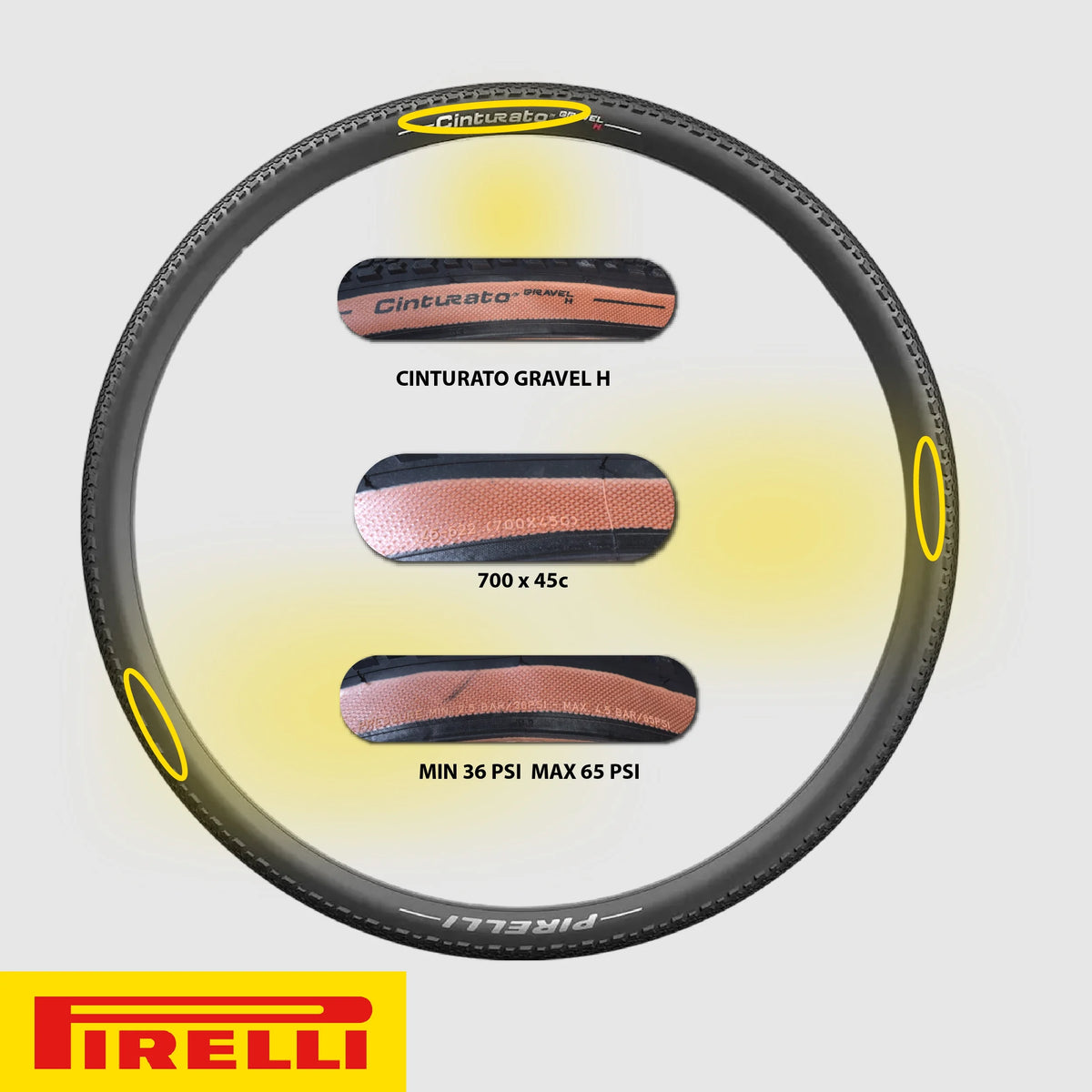 Gravel Bicycle Tire (2) P337190