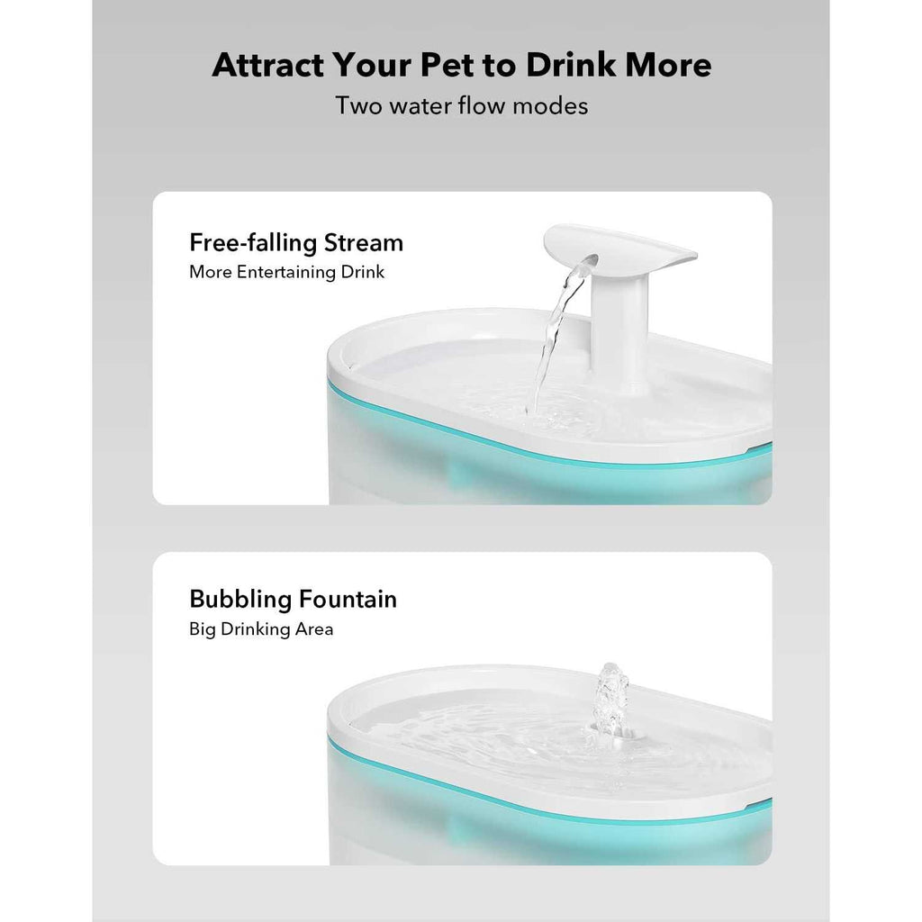 Cat Water Fountain 71oz/2.1L Ultra Quiet P6634