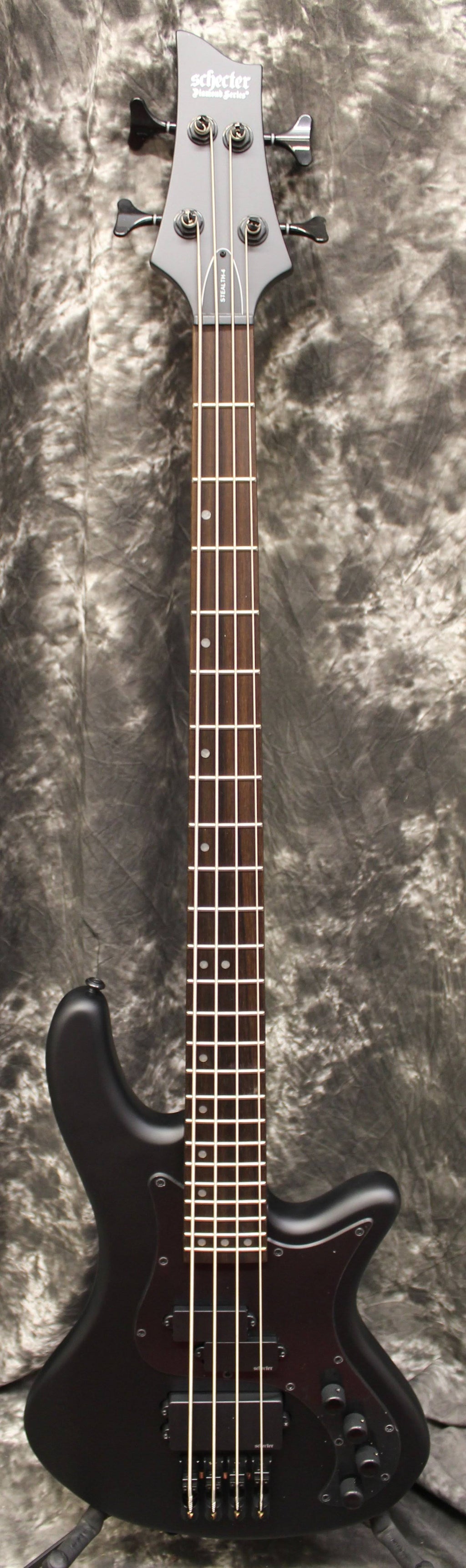 Satin Black 4 Bass Guitar W1481