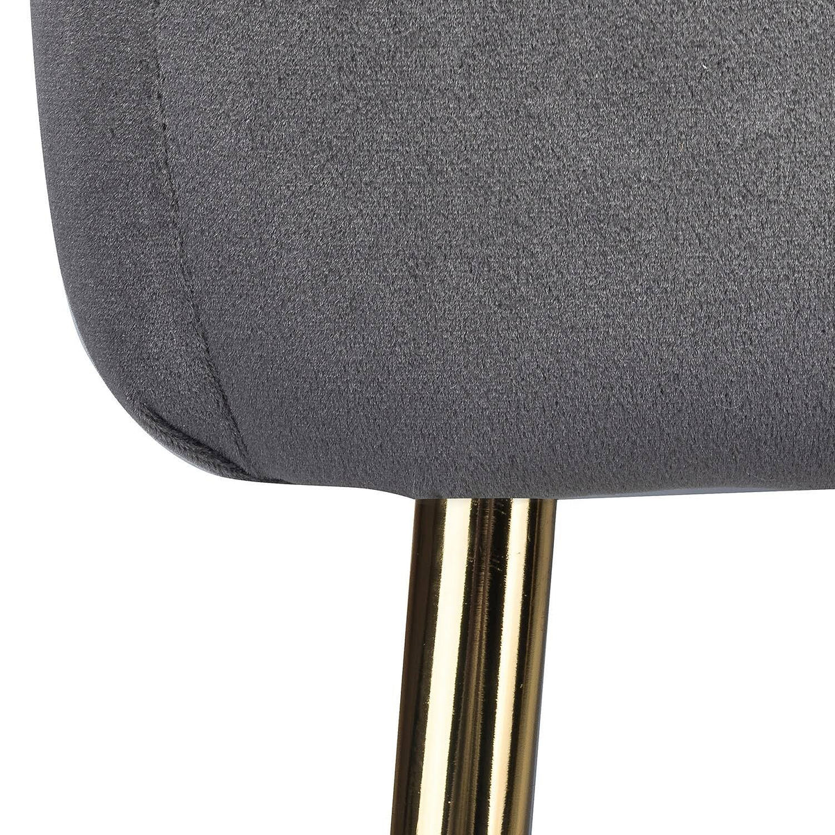 Orange Gold Legs Side Chair Set of 2 M59914