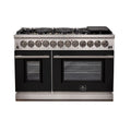 48 Inch Black Dual Fuel Range X754